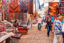 El mercado artesanal de Pisac